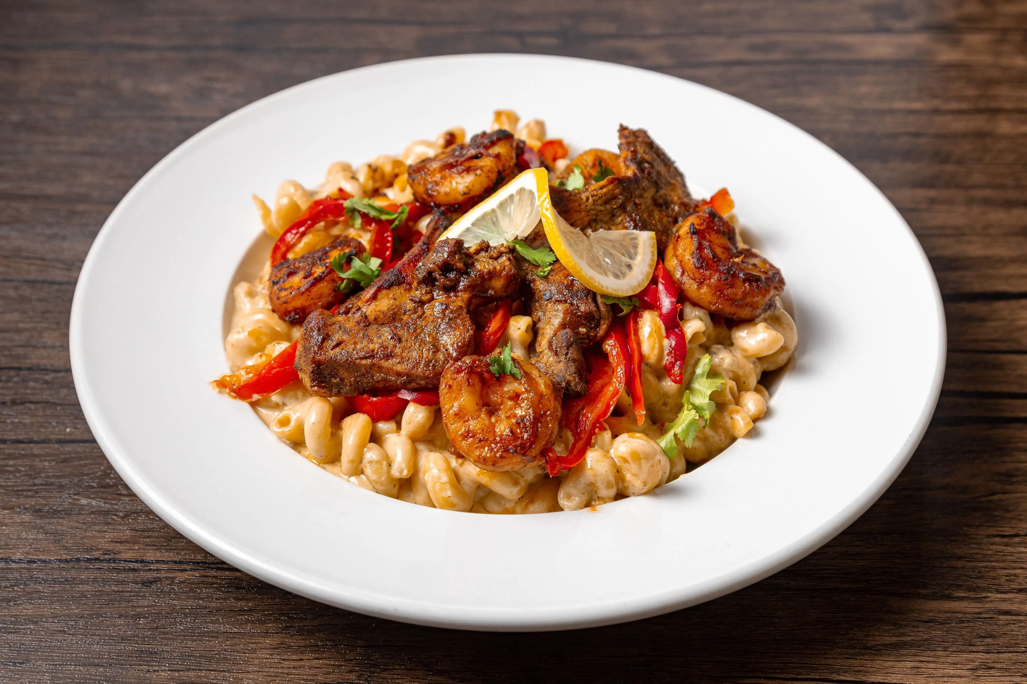 Rasta Pasta Shrimp.